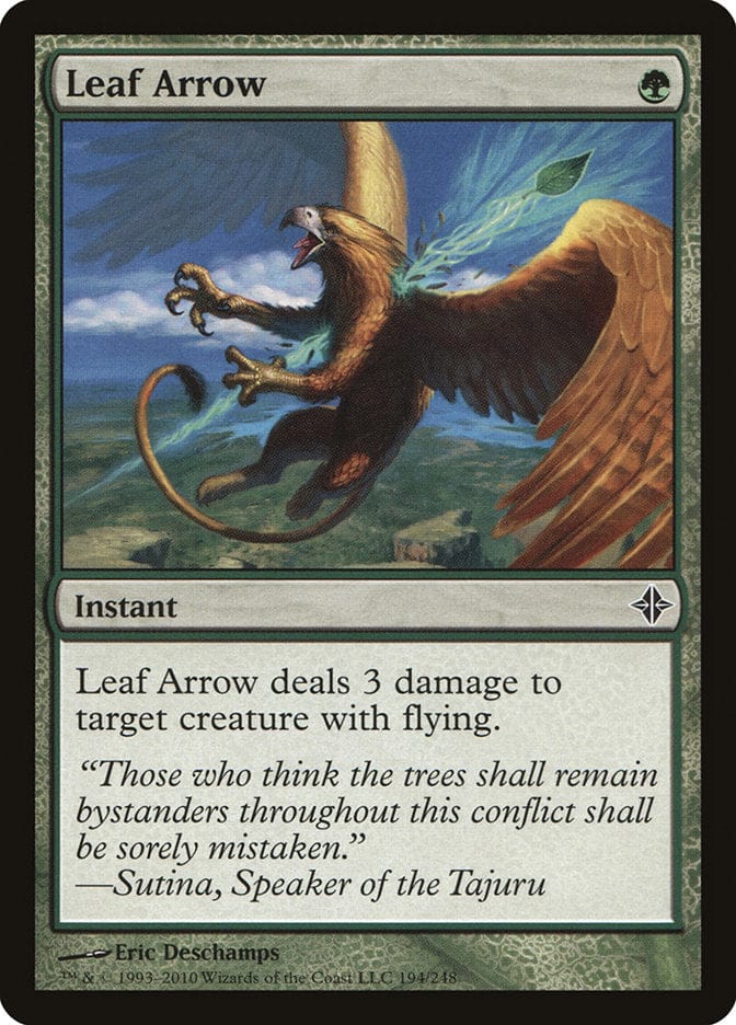 Leaf Arrow [Rise of the Eldrazi] Magic: The Gathering