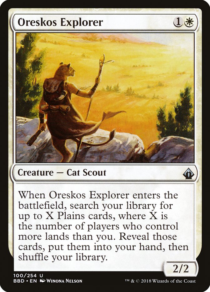 Oreskos Explorer [Battlebond] Magic: The Gathering