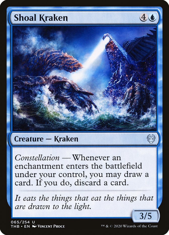 Shoal Kraken [Theros Beyond Death] Magic: The Gathering