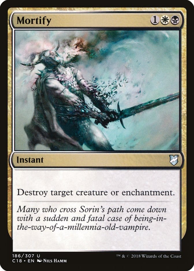 Mortify [Commander 2018] Magic: The Gathering