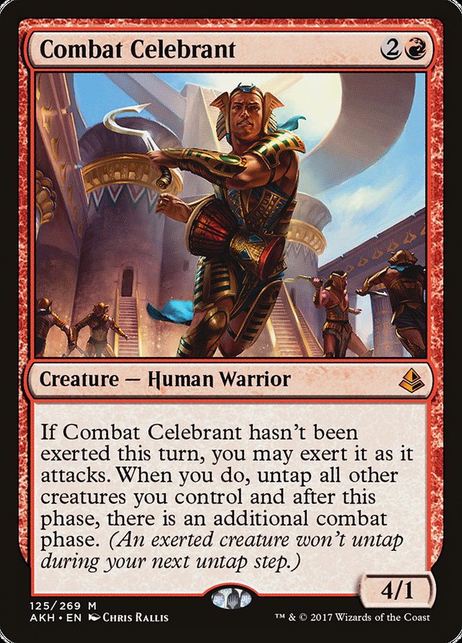 Combat Celebrant [Amonkhet] Magic: The Gathering