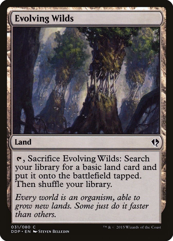 Evolving Wilds [Duel Decks: Zendikar vs. Eldrazi] Magic: The Gathering
