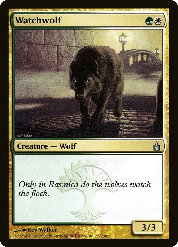 Watchwolf [Ravnica: City of Guilds] Magic: The Gathering