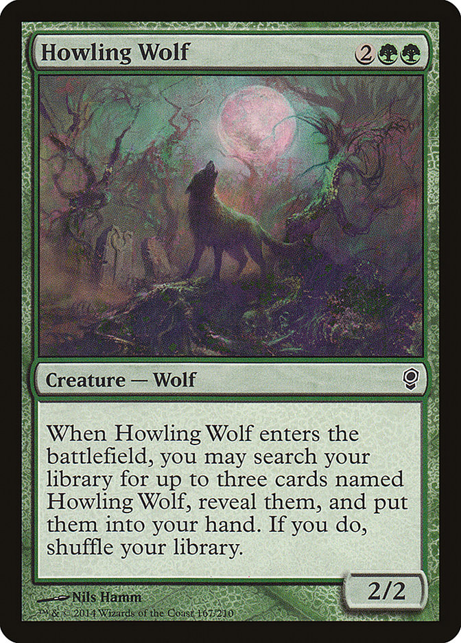 Howling Wolf [Conspiracy] Magic: The Gathering
