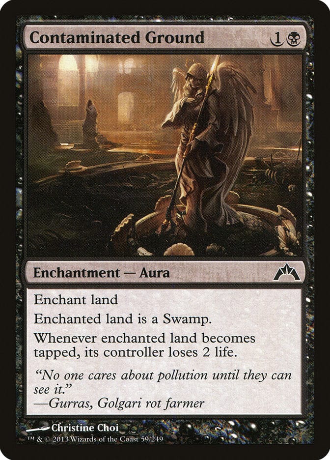 Contaminated Ground [Gatecrash] Magic: The Gathering