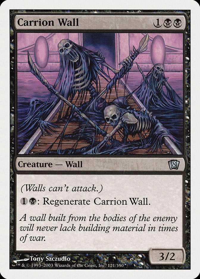 Carrion Wall [Eighth Edition] Magic: The Gathering