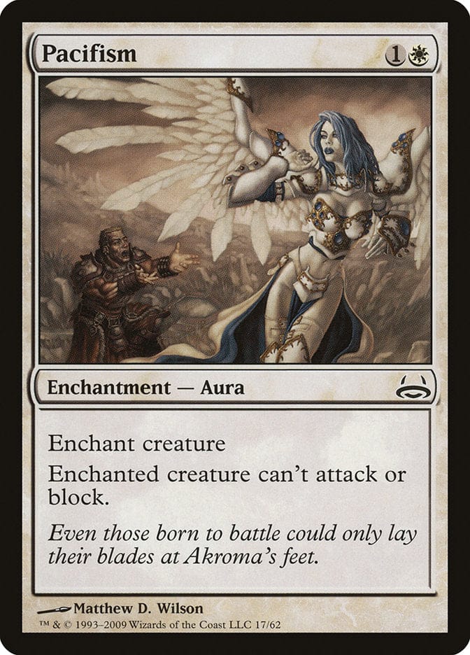 Pacifism [Duel Decks: Divine vs. Demonic] Magic: The Gathering