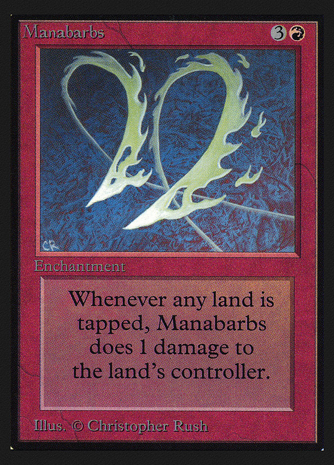 Manabarbs [Collectors' Edition] Magic: The Gathering
