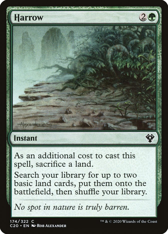 Harrow [Commander 2020] Magic: The Gathering