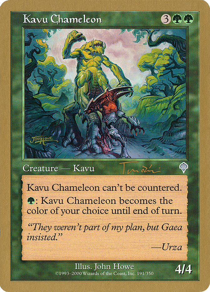 Kavu Chameleon (Jan Tomcani) [World Championship Decks 2001] Magic: The Gathering