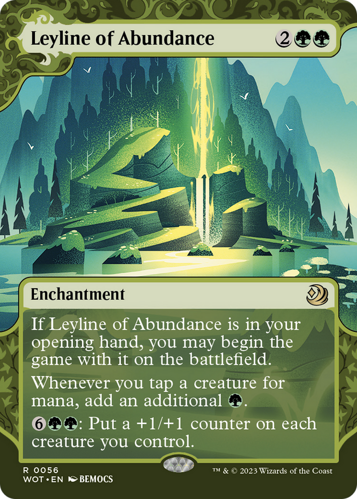 Leyline of Abundance [Wilds of Eldraine: Enchanting Tales] Magic: The Gathering