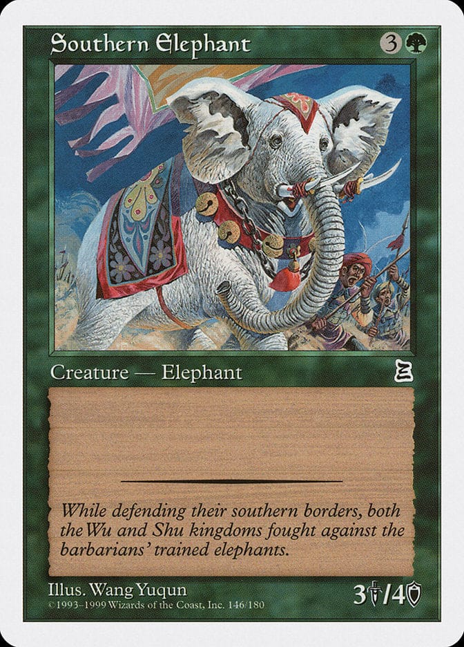 Southern Elephant [Portal Three Kingdoms] Magic: The Gathering