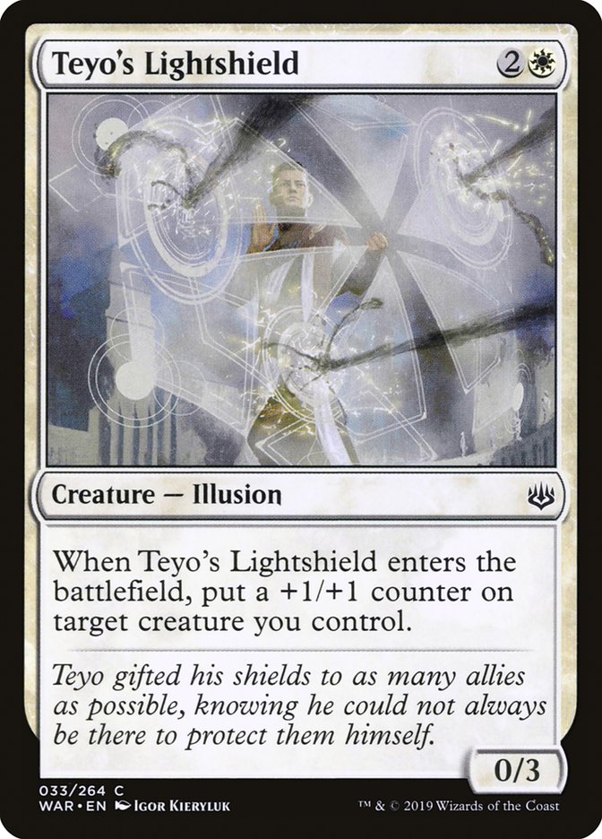 Teyo's Lightshield [War of the Spark] Magic: The Gathering