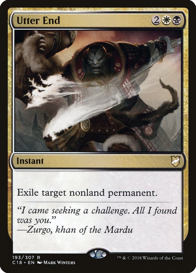 Utter End [Commander 2018] Magic: The Gathering