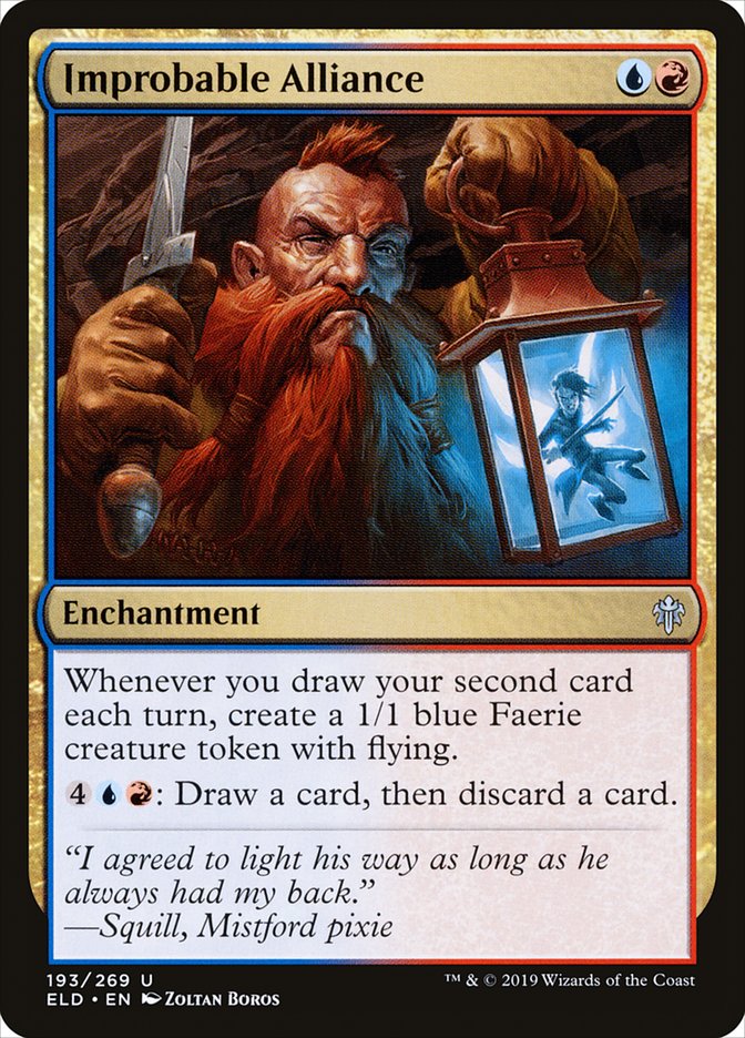 Improbable Alliance [Throne of Eldraine] Magic: The Gathering