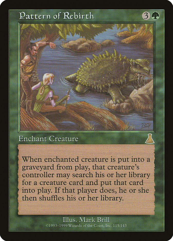 Pattern of Rebirth [Urza's Destiny] Magic: The Gathering