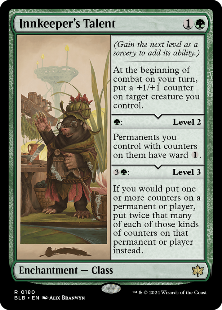 Innkeeper's Talent [Bloomburrow] Magic: The Gathering