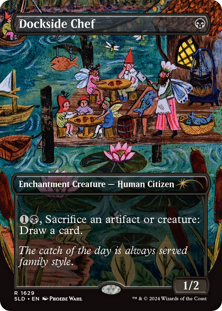 Dockside Chef (Rainbow Foil) [Secret Lair Drop Series] Magic: The Gathering