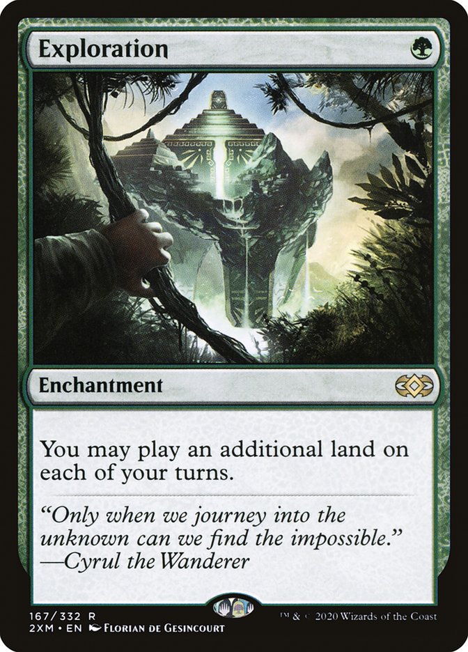 Exploration [Double Masters] Magic: The Gathering