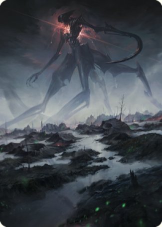 Swamp (1) Art Card [The Brothers' War Art Series] Magic: The Gathering