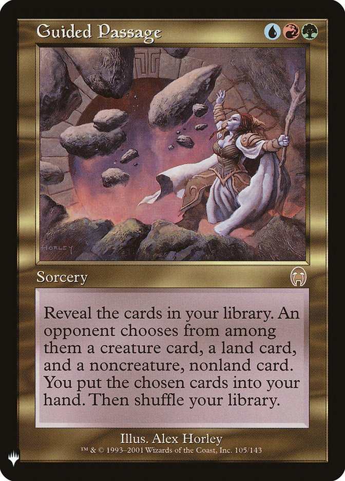 Guided Passage [The List] Magic: The Gathering