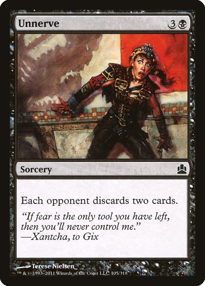 Unnerve [Commander 2011] Magic: The Gathering