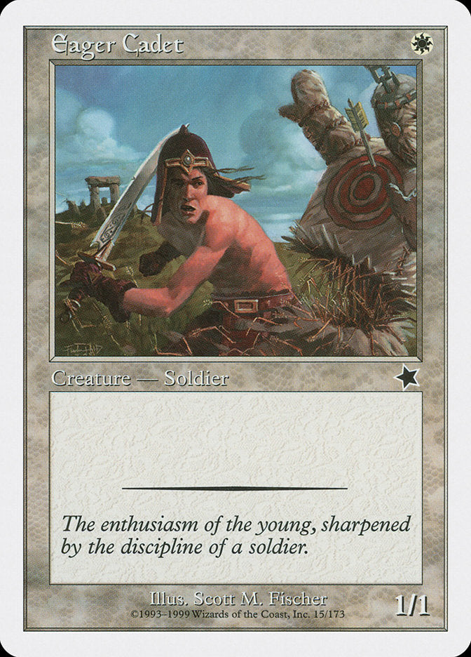 Eager Cadet [Starter 1999] Magic: The Gathering