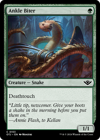 Ankle Biter [Outlaws of Thunder Junction] Magic: The Gathering