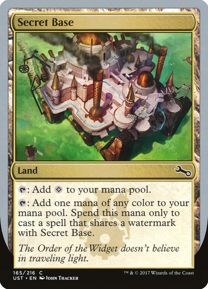 Secret Base (John Thacker) [Unstable] Magic: The Gathering