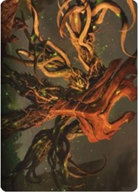 Ashaya, Soul of the Wild Art Card [Zendikar Rising Art Series] Magic: The Gathering