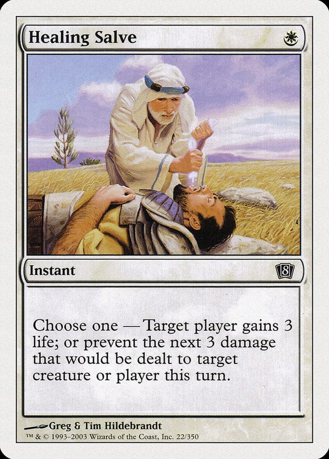 Healing Salve [Eighth Edition] Magic: The Gathering