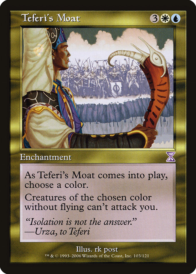 Teferi's Moat [Time Spiral Timeshifted] Magic: The Gathering