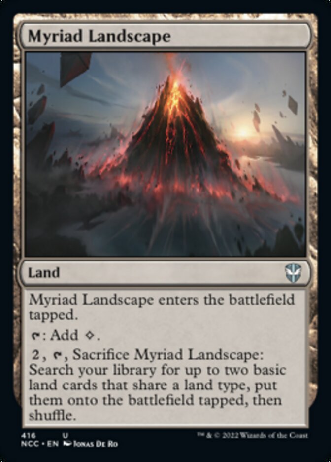 Myriad Landscape [Streets of New Capenna Commander] Magic: The Gathering