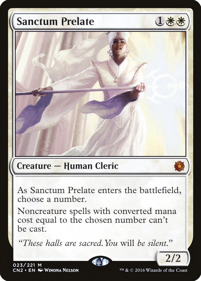 Sanctum Prelate [Conspiracy: Take the Crown] Magic: The Gathering