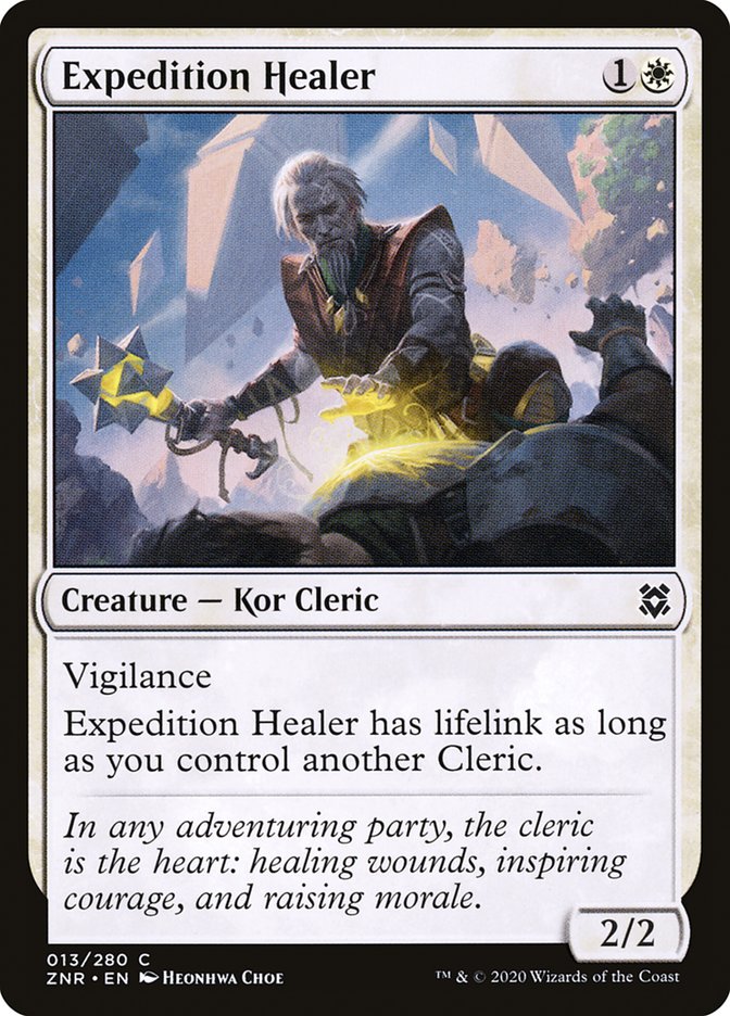 Expedition Healer [Zendikar Rising] Magic: The Gathering