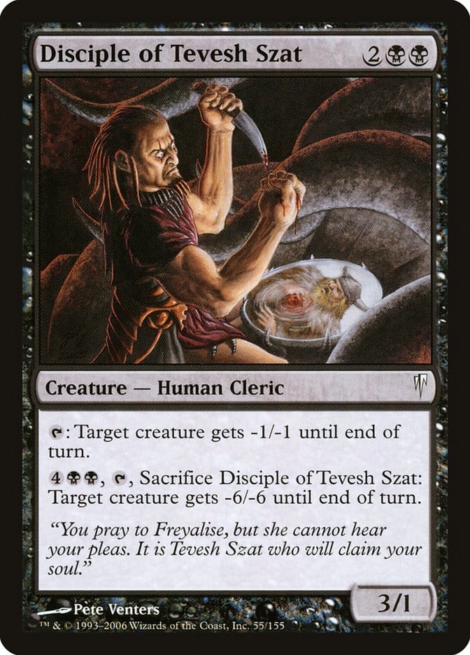 Disciple of Tevesh Szat [Coldsnap] Magic: The Gathering