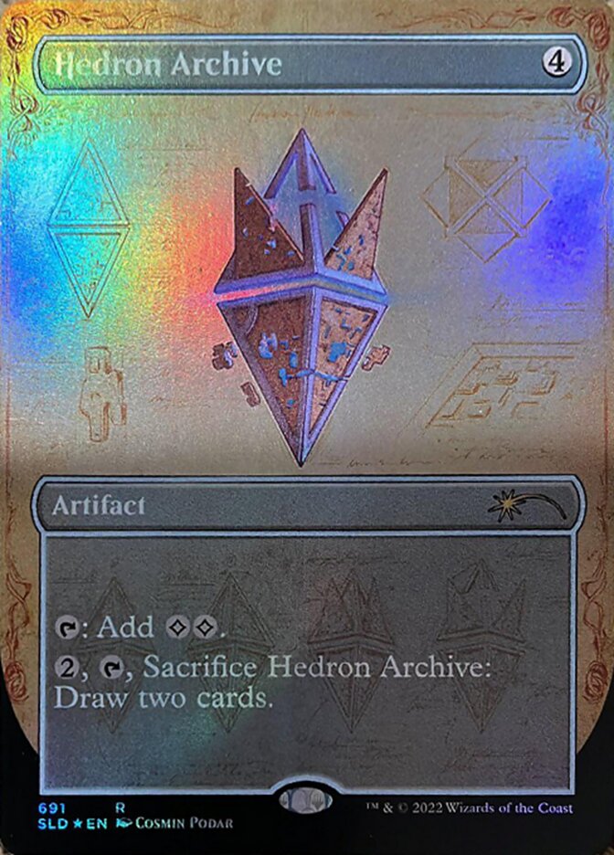 Hedron Archive (Blueprint) [Secret Lair Drop Promos] Magic: The Gathering