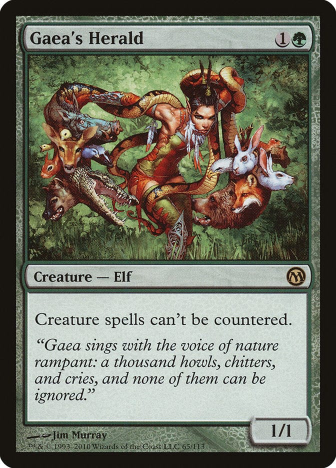 Gaea's Herald [Duels of the Planeswalkers] Magic: The Gathering