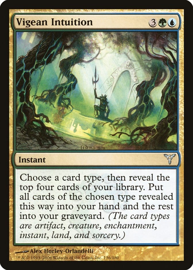 Vigean Intuition [Dissension] Magic: The Gathering