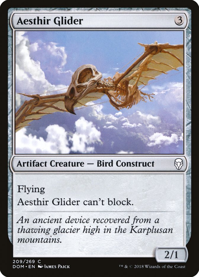 Aesthir Glider [Dominaria] Magic: The Gathering