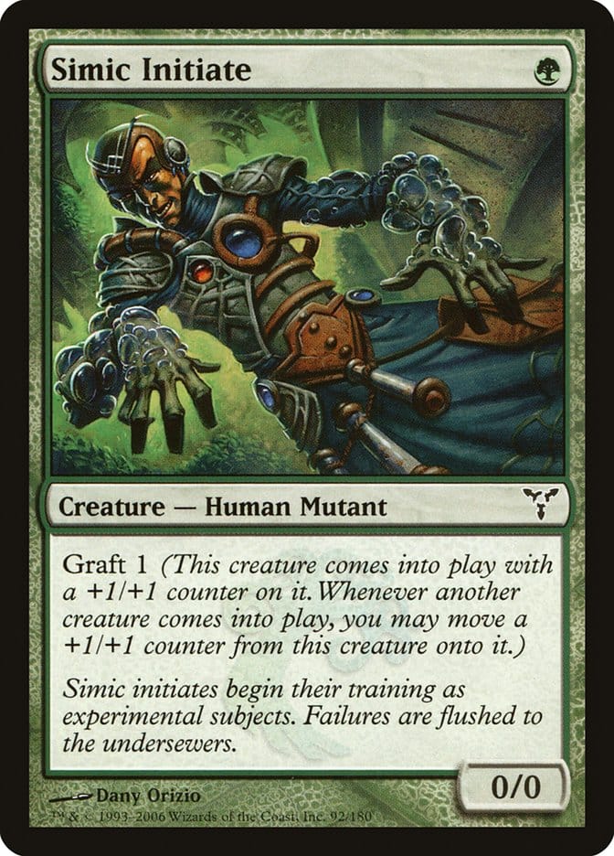 Simic Initiate [Dissension] Magic: The Gathering