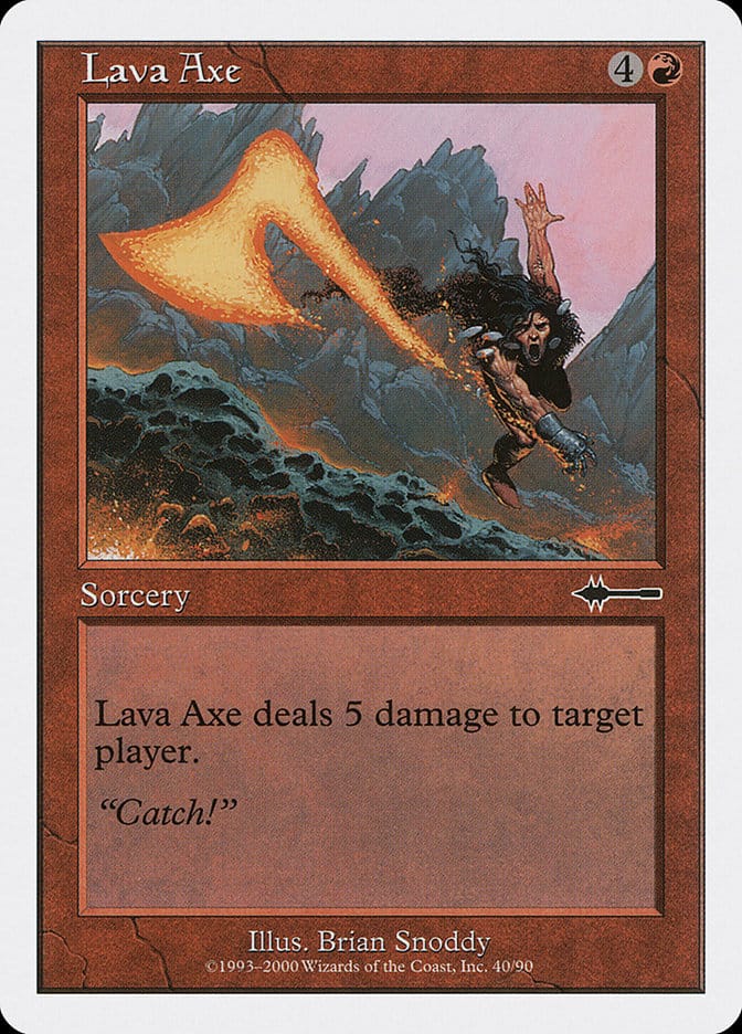 Lava Axe [Beatdown] Magic: The Gathering