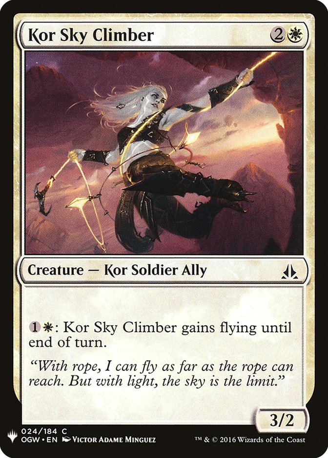 Kor Sky Climber [Mystery Booster] Magic: The Gathering