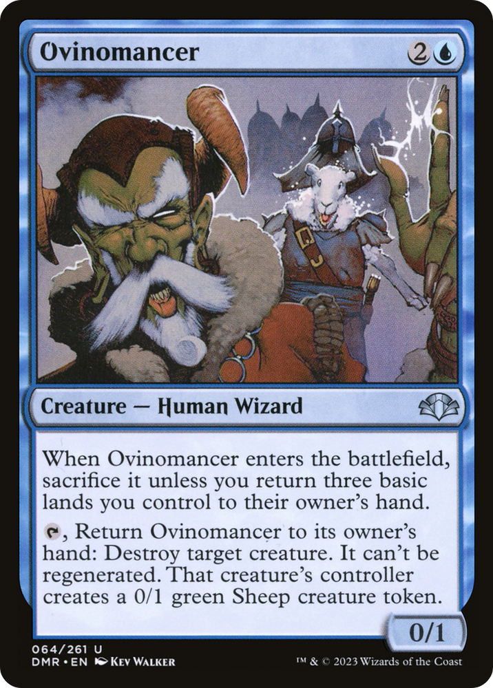 Ovinomancer [Dominaria Remastered] Magic: The Gathering