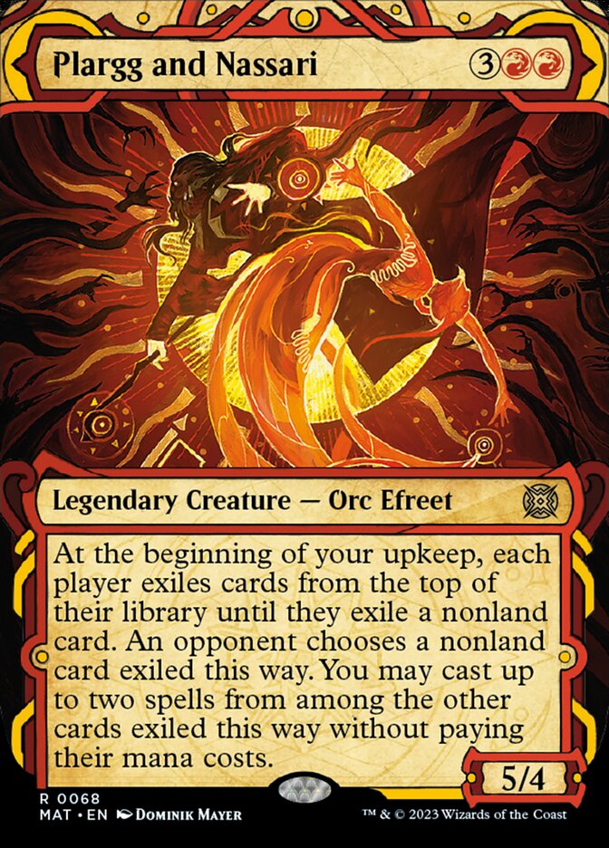 Plargg and Nassari (Showcase) [March of the Machine: The Aftermath] Magic: The Gathering