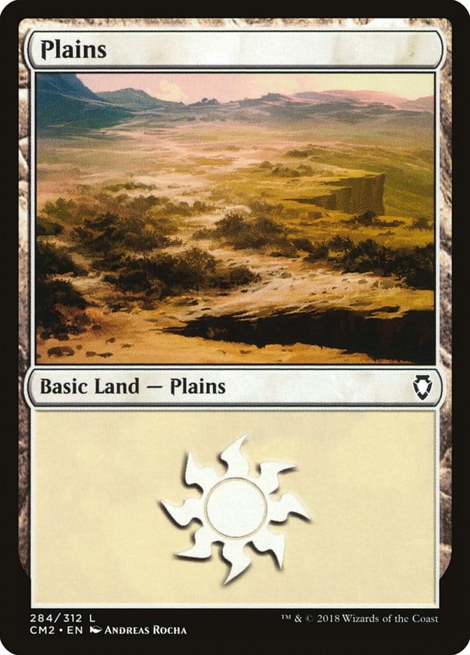 Plains (284) [Commander Anthology Volume II] Magic: The Gathering