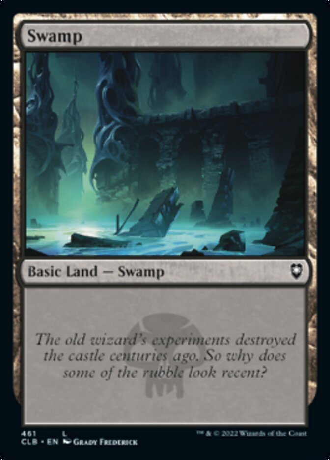 Swamp (461) [Commander Legends: Battle for Baldur's Gate] Magic: The Gathering