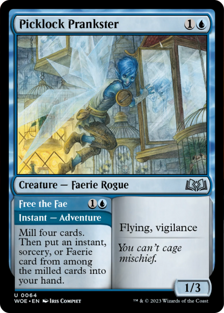 Picklock Prankster [Wilds of Eldraine] Magic: The Gathering