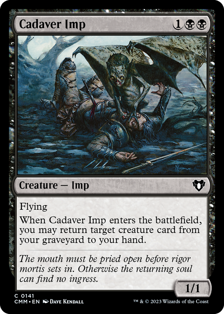 Cadaver Imp [Commander Masters] Magic: The Gathering