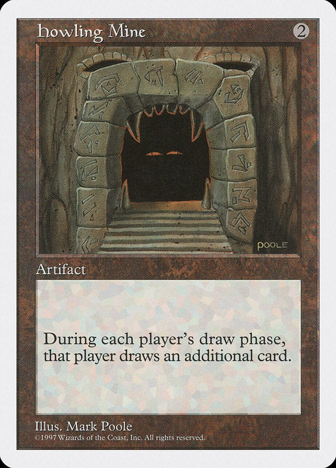 Howling Mine [Fifth Edition] Magic: The Gathering